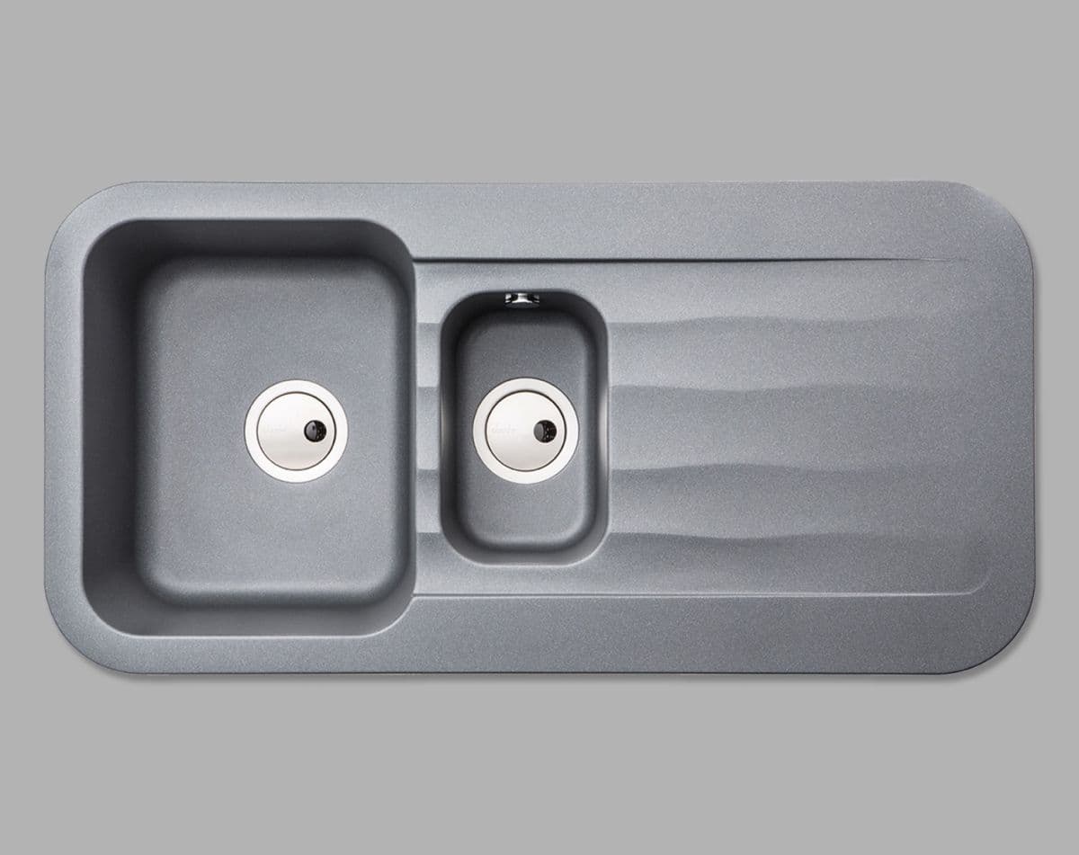 Dune 1.5 bowl composite sink & drainer
